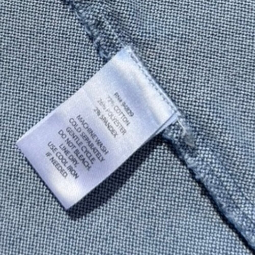 7th & Hudson Women's Size Small Full Zip Denim Mini Dress Blue - Picture 10 of 12